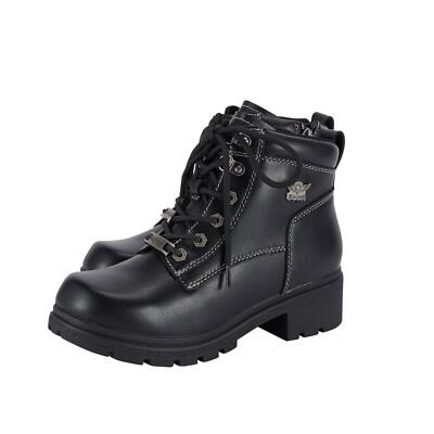 Мотоботы MCP MACON Leather Черный (женские)