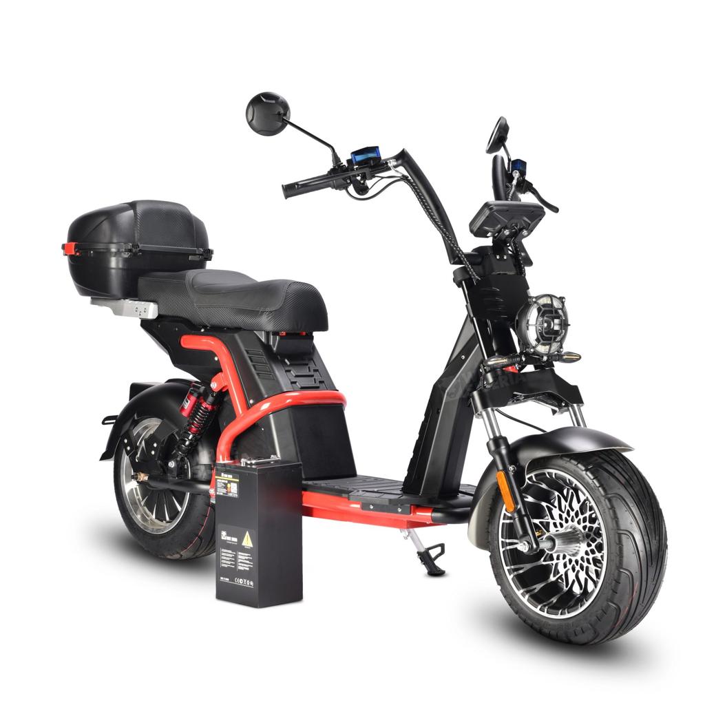 Электроскутер WHITE SIBERIA IKRA 5000W